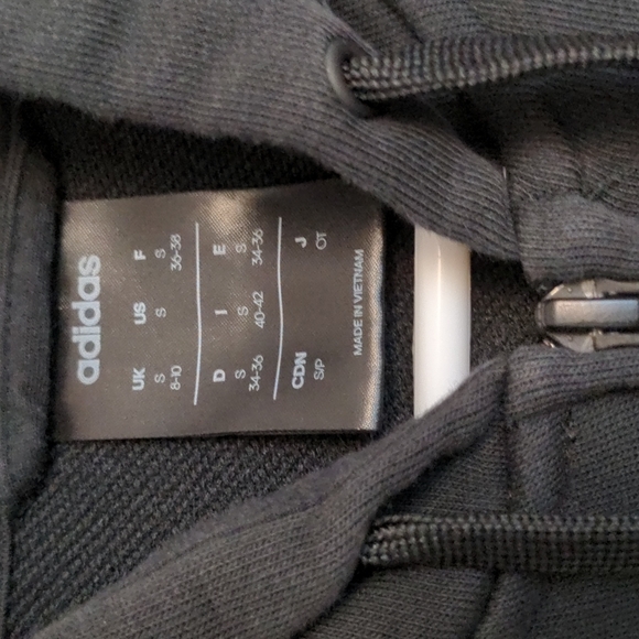 Adidas 3-stripes fleece hoodie - Picture 2 of 6